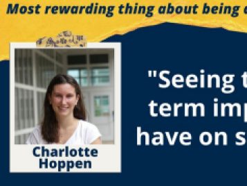 Most rewarding part of being a peer facilitator 2019-2020